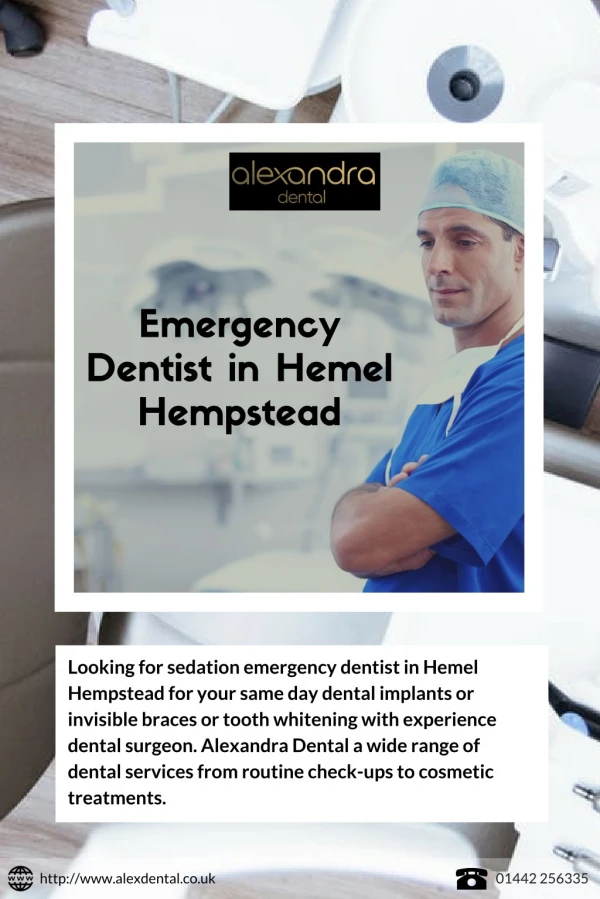 Emergency Dentist Hemel Hempstead