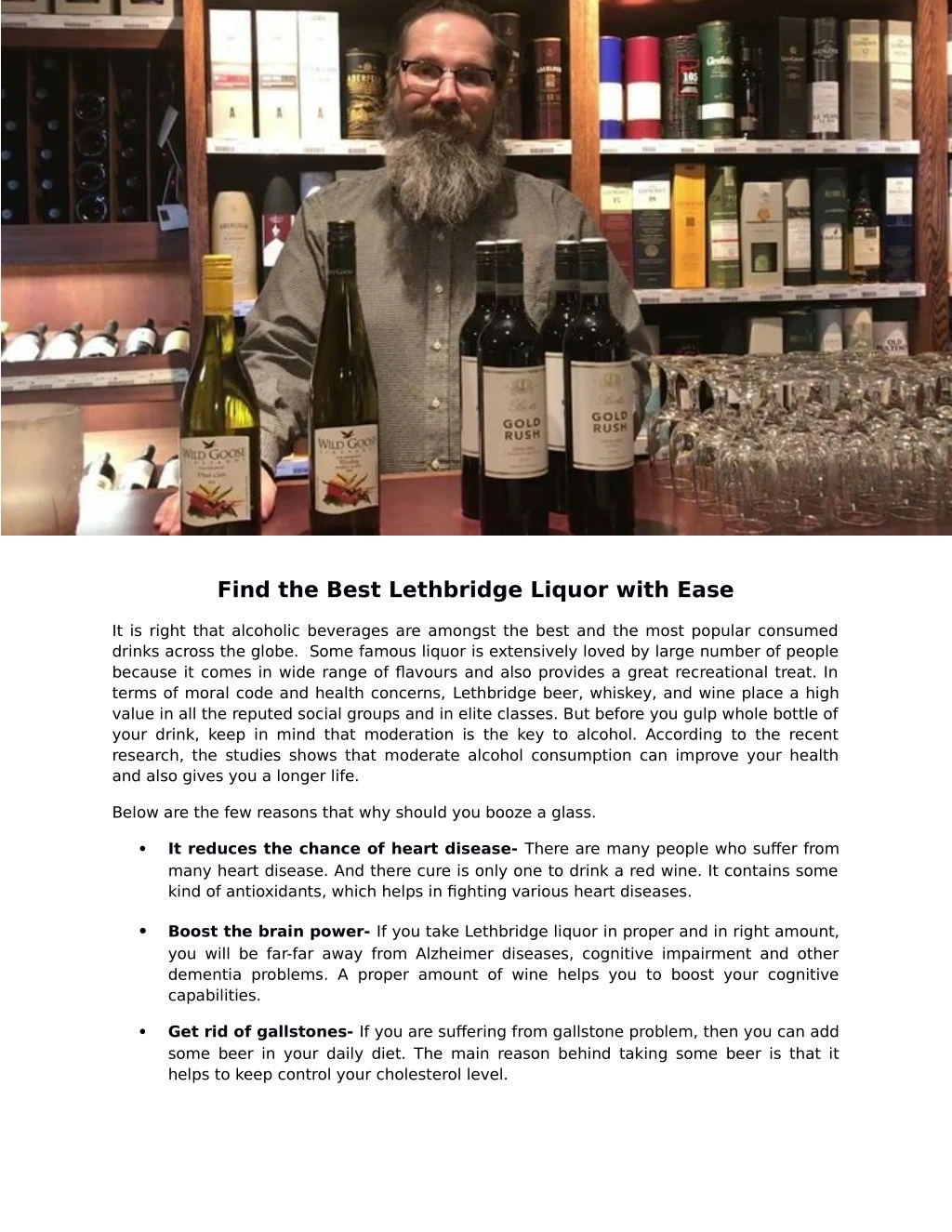 find the best lethbridge liquor with ease
