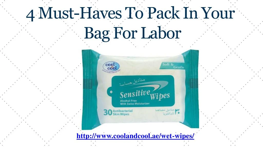 4 must haves to pack in your bag for labor