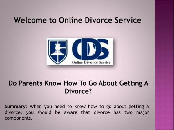 Getting a Divorce, divorce forms, quick cheap divorce - onlinedivorceservice