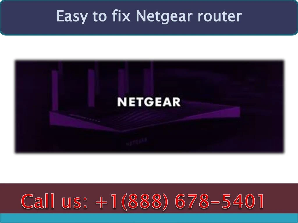 e asy to fix n etgear router
