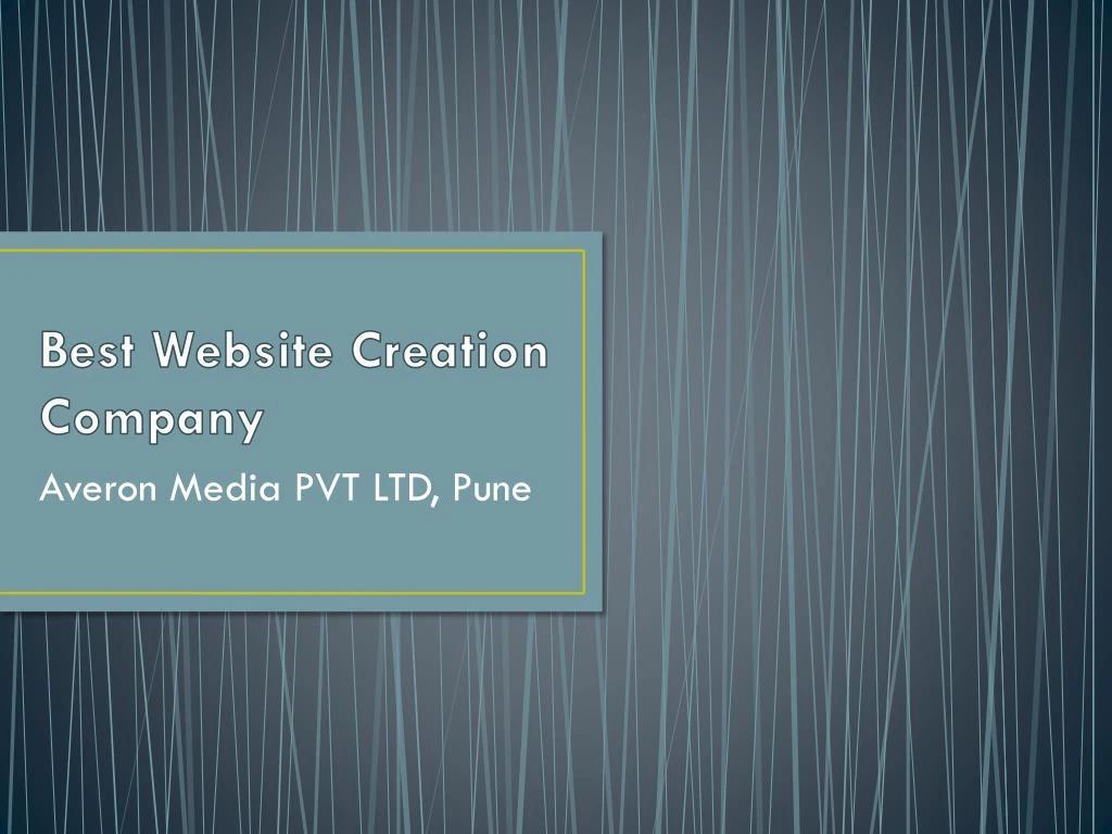 best website creation company