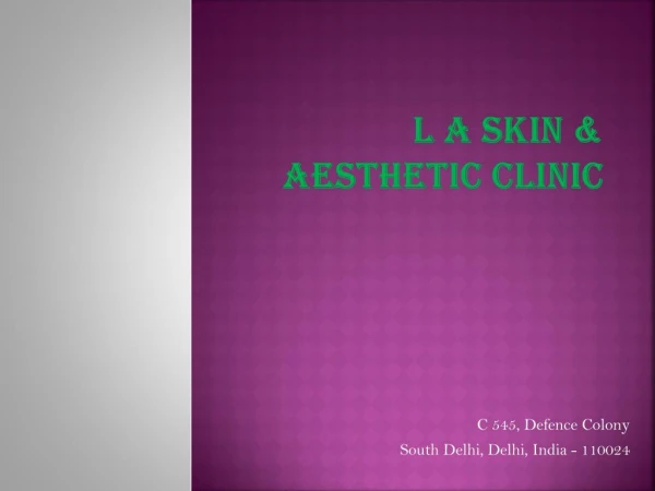 Laser treatment in india