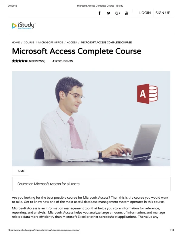 Microsoft Access Complete Course - istudy