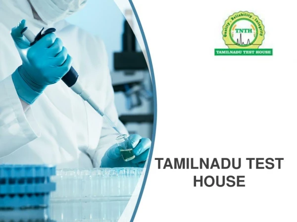 Waste Water Testing Labs in Chennai - TNTH