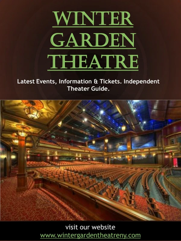 Winter Garden Theatre