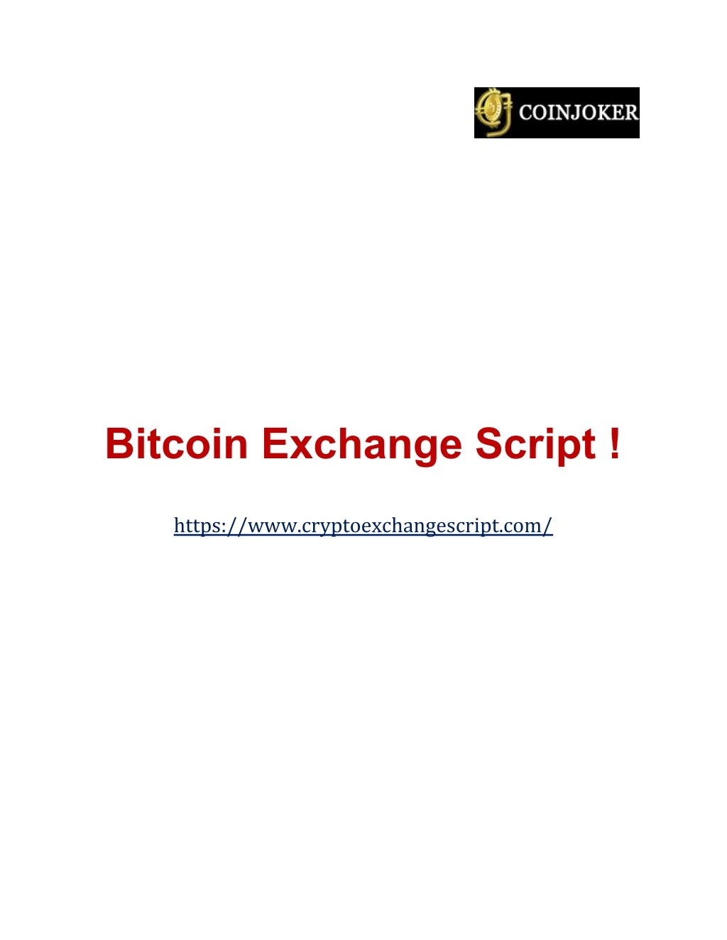 bitcoin exchange script https