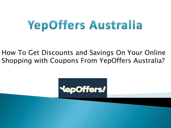 YepOffers Australia