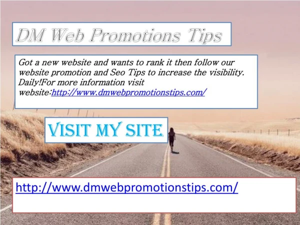 dm web promotions tips