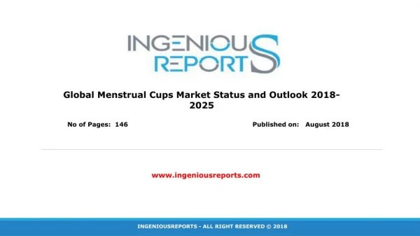 Global 2025 Menstrual Cups Market Trends, Future Growth, Industry Key Players and Forecast Analysis