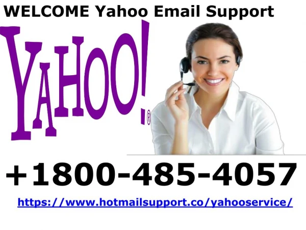 Yahoo Customer Service 1800-485-4057 For Yahoo Support
