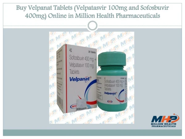 Velpanat Natco Tablets Uses, Dose, MRP, Side effects, Price India.