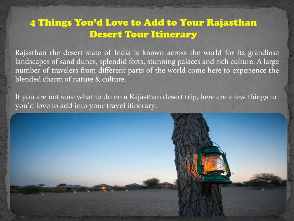 4 things you d love to add to your rajasthan