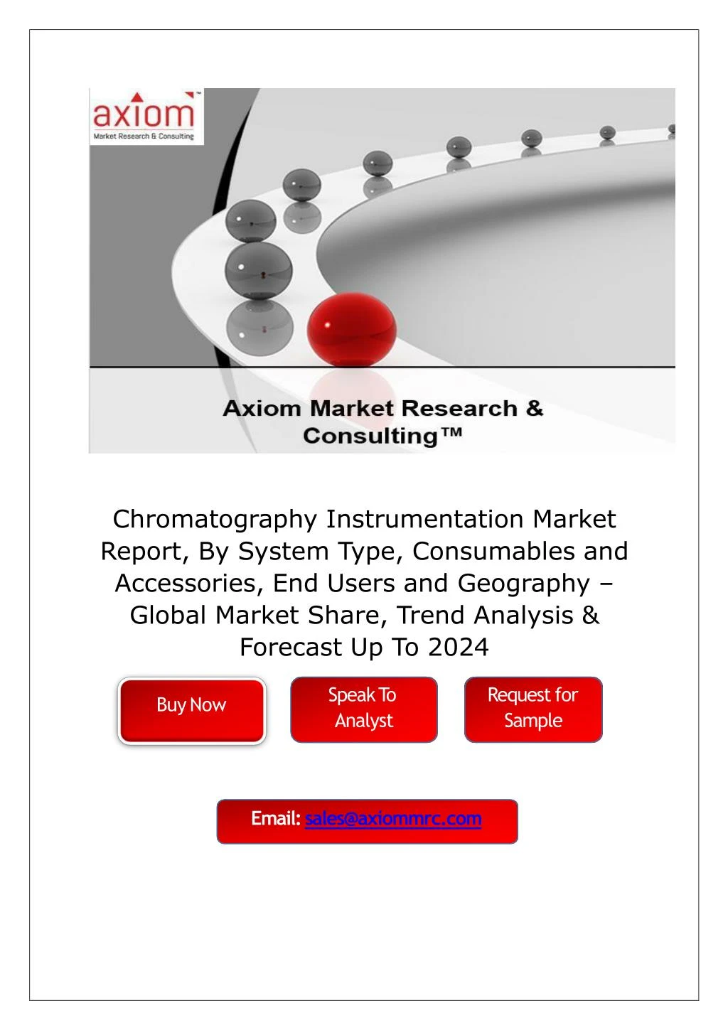 chromatography instrumentation market report