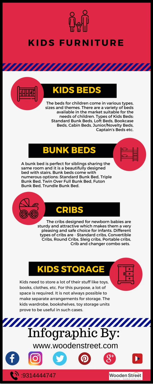 Different Types of kids furniture
