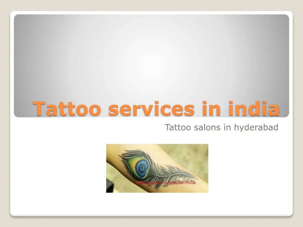 tattoo services in india