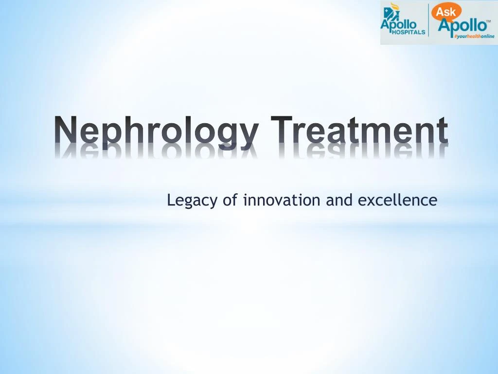 nephrology treatment