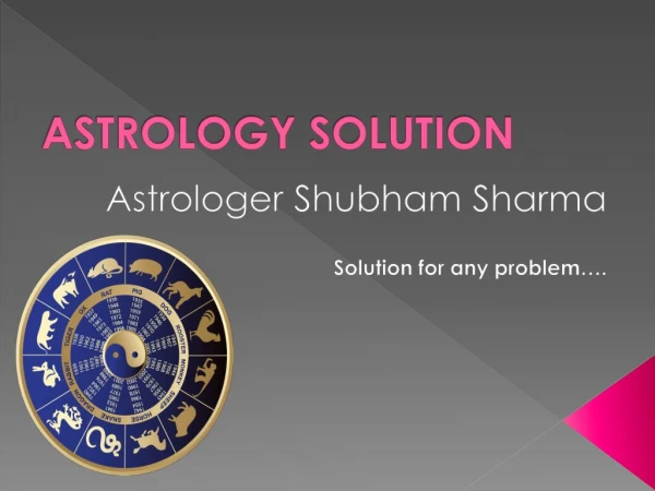 Love Marriage Problem Solution â€“ Astrologer Shubham Sharma