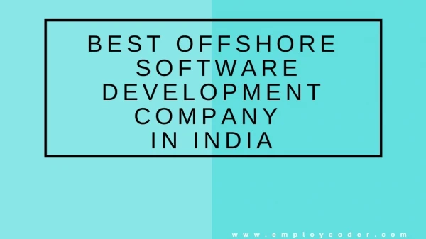 top-leading offshore software development center in india