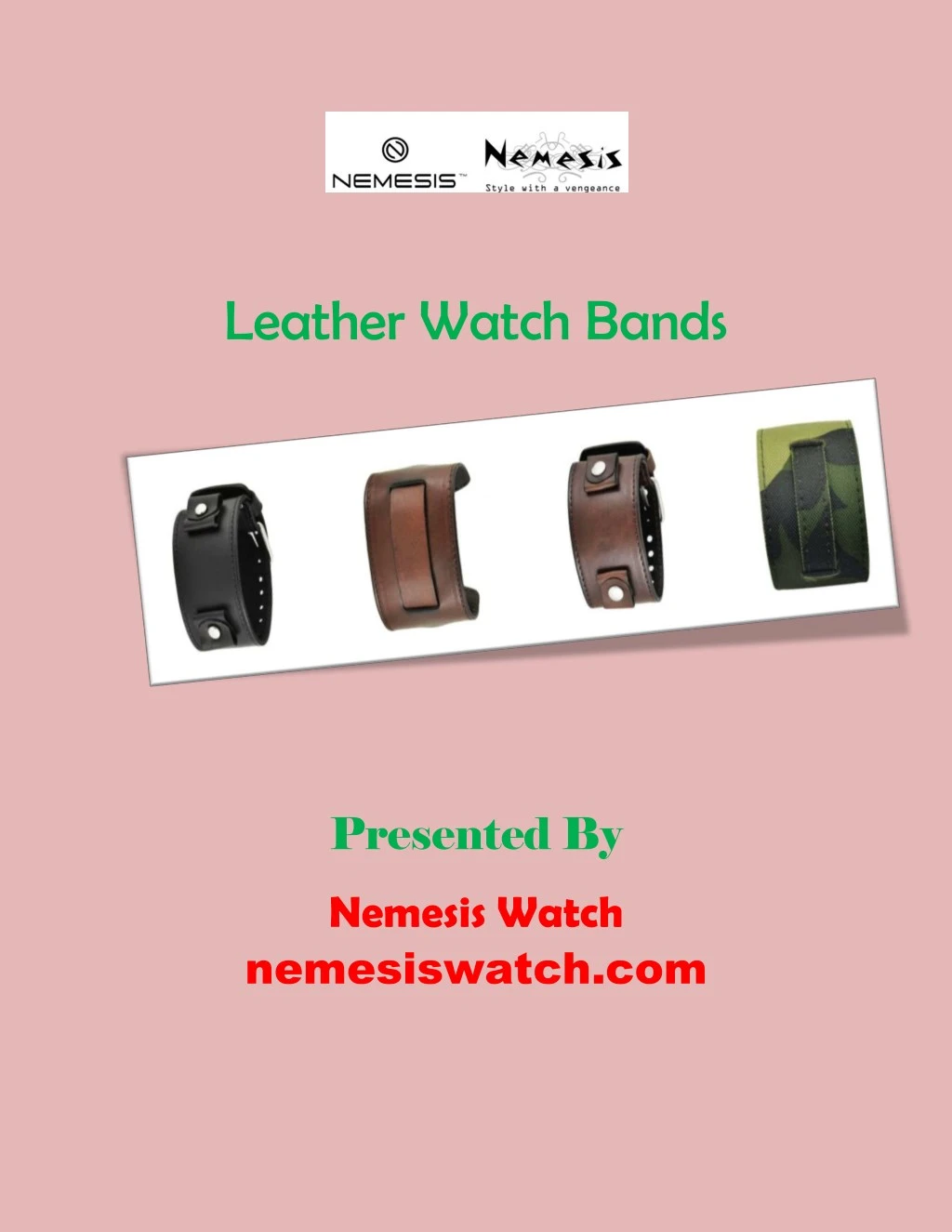 leather watch bands