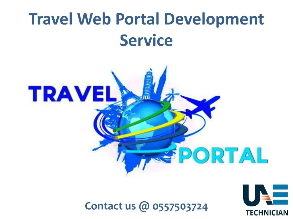 travel web portal development service
