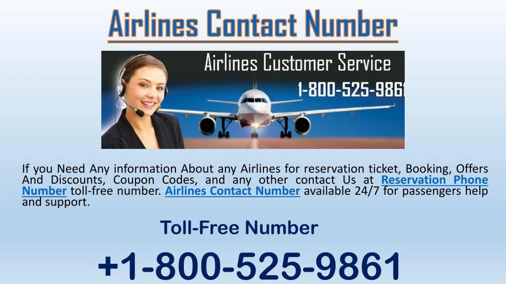 airlines contact number