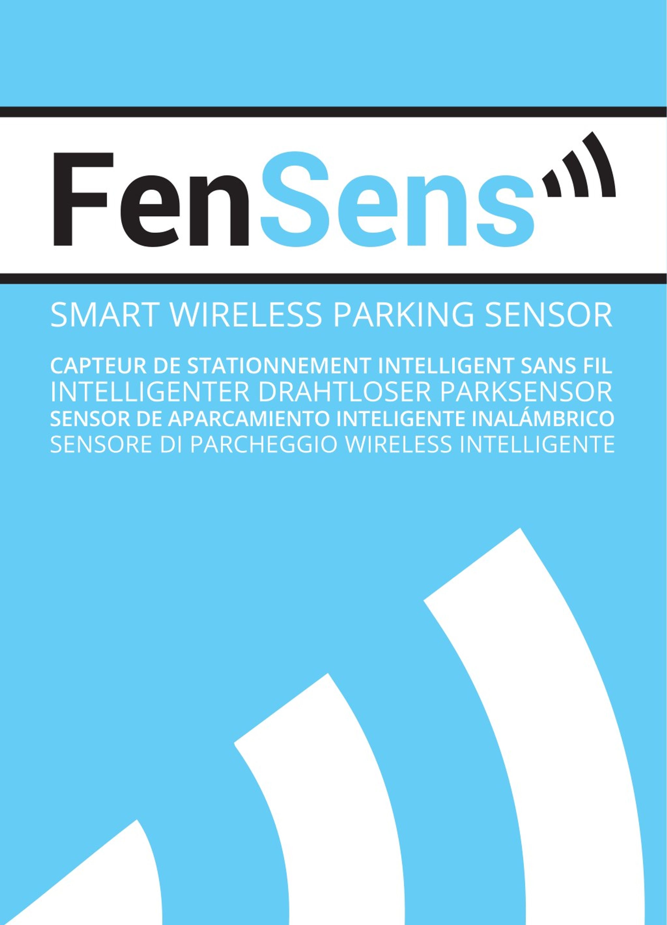 Sensore Di Parcheggio FenSens - Wireless, Facile Da Installare, Per IOS E Android, Senza Fili
