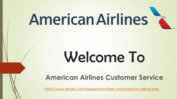 Know About the American Airlines Customer Service