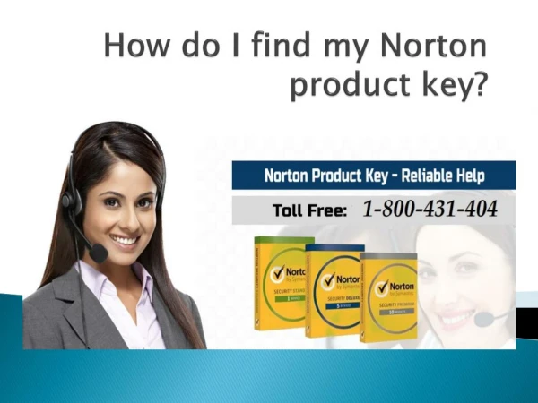 How do I find my Norton product key?