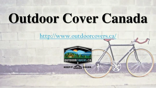 Bicycle Cover | Outdoor Covers Canada