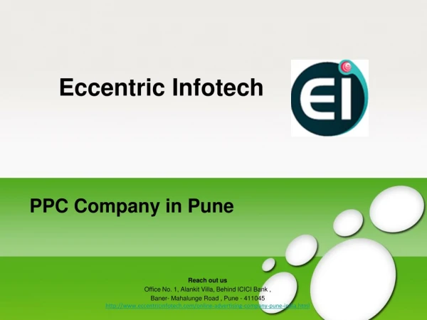Online Advertising, PPC Company in Pune - Eccentric Infotech