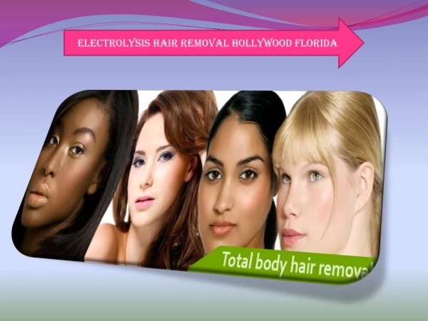 Electrolysis Hair Removal Hollywood Florida