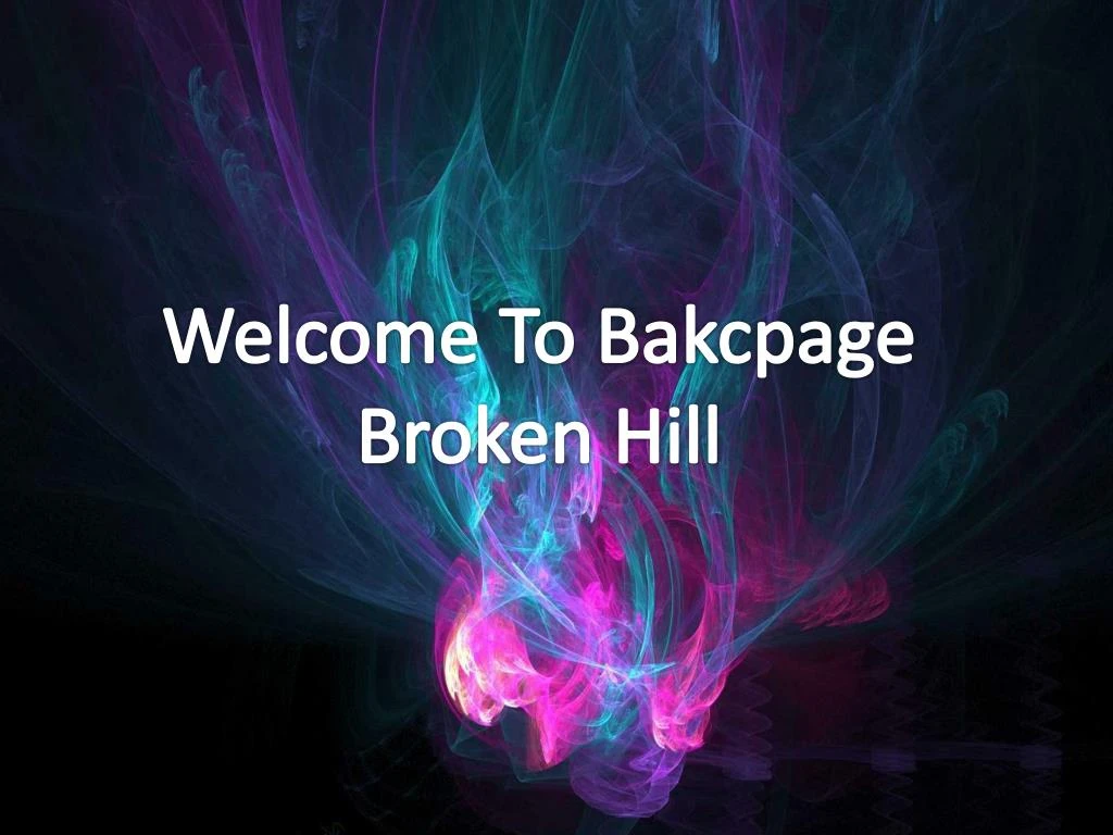 welcome to bakcpage broken hill