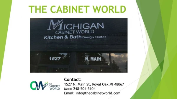 Buy Affordable Kitchen & Bath Cabinets in Michigan