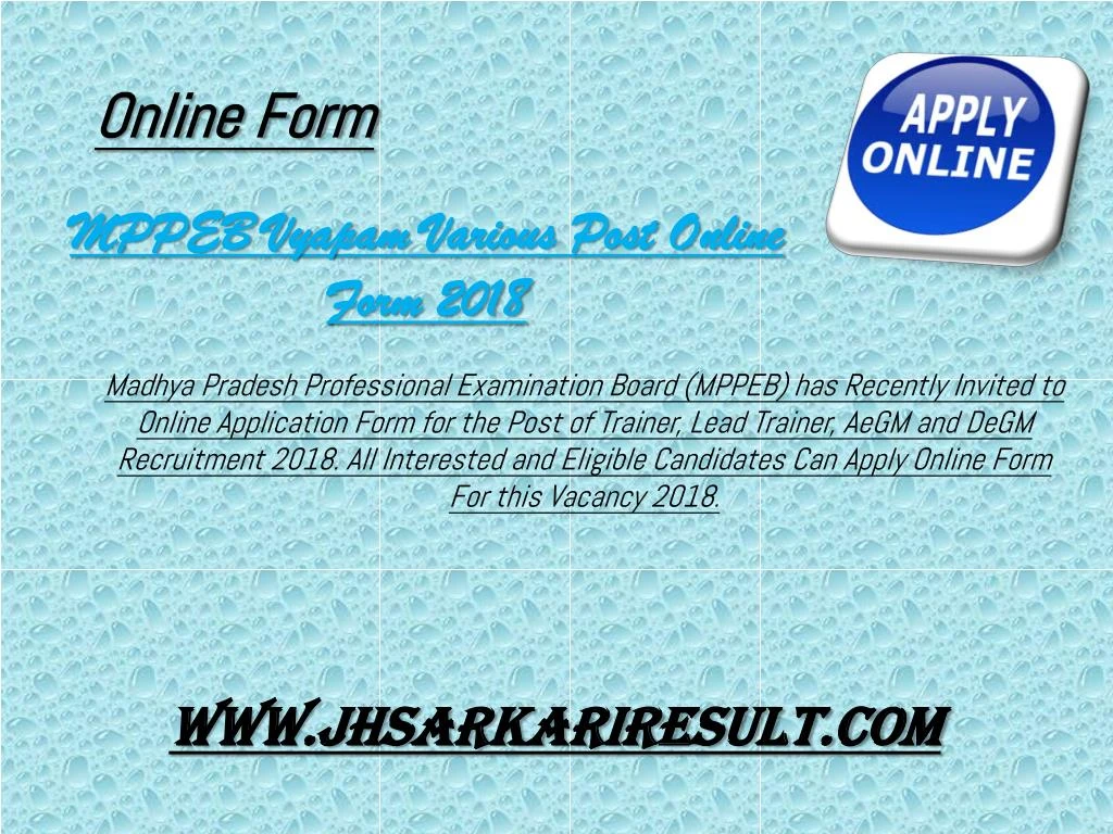 online form