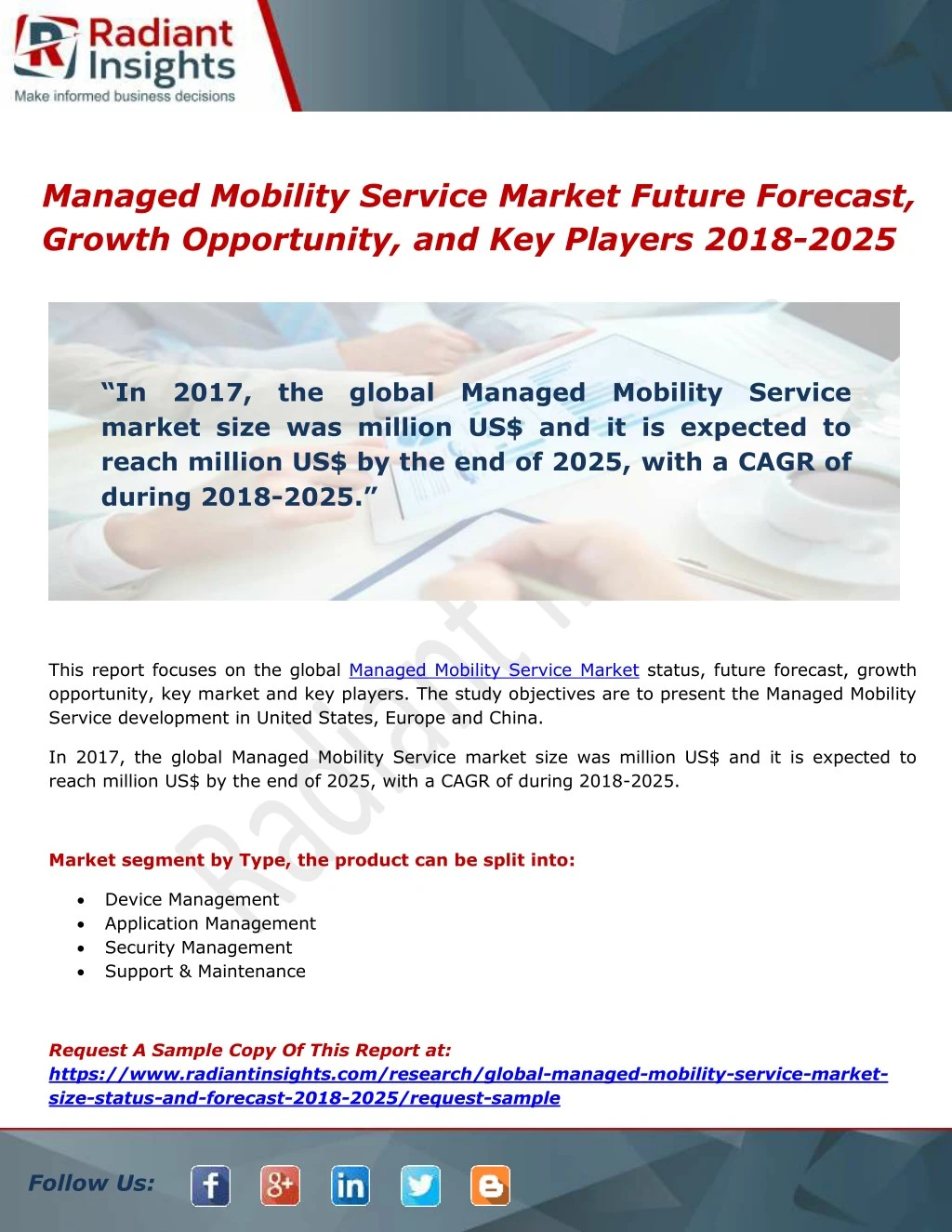 managed mobility service market future forecast