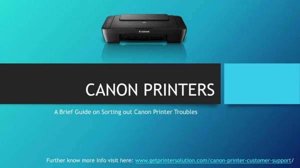 Get Technical Assistance for Canon Printer Error Codes