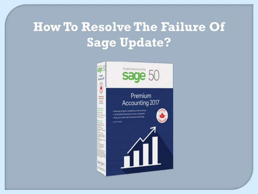 how to resolve the failure of sage update