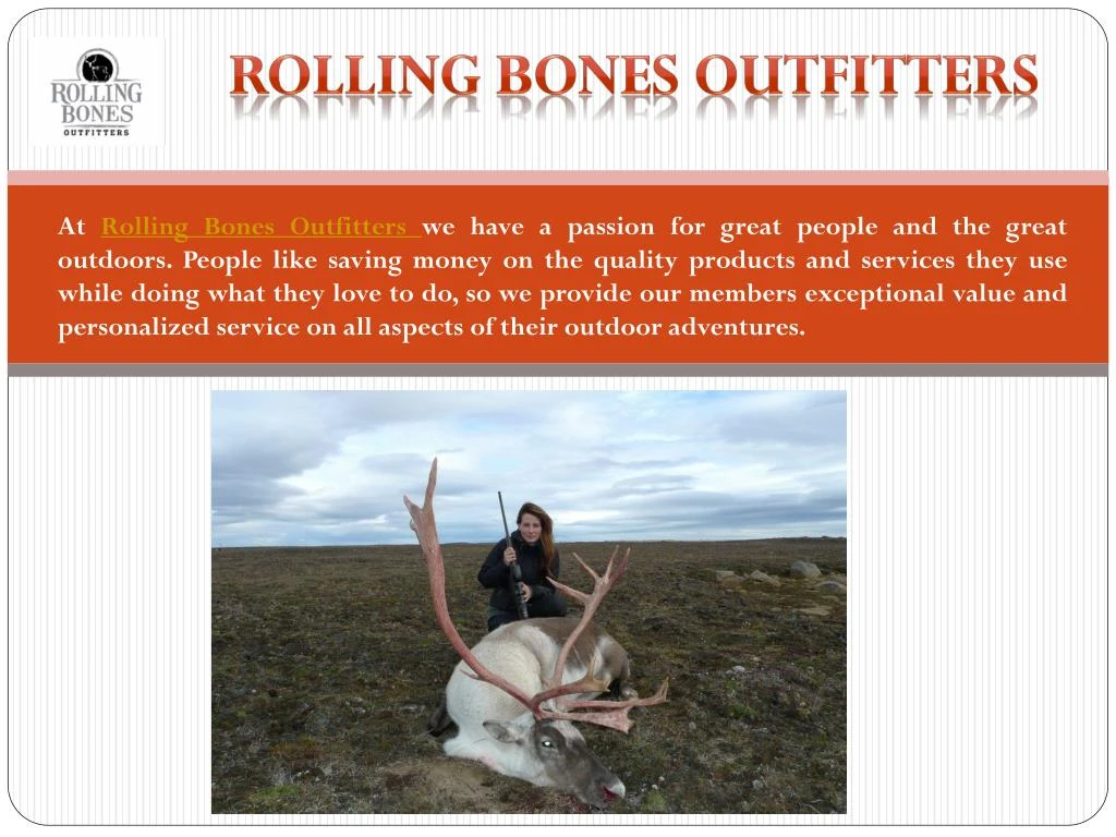 rolling bones outfitters