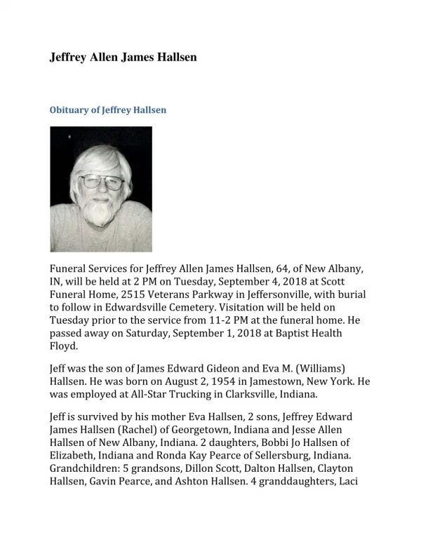 Jeffrey Allen James Hallsen