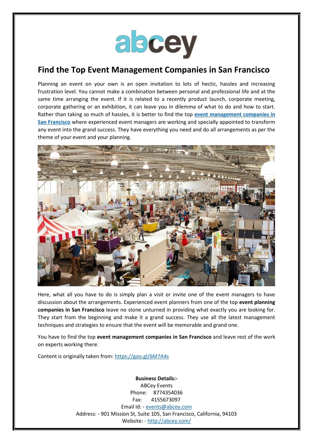 find the top event management companies