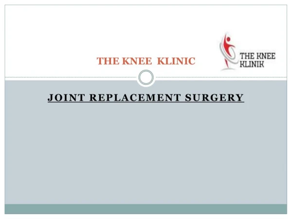 Joint Replacement in Pune| Knee Surgery | Dr Anshu Sachdev