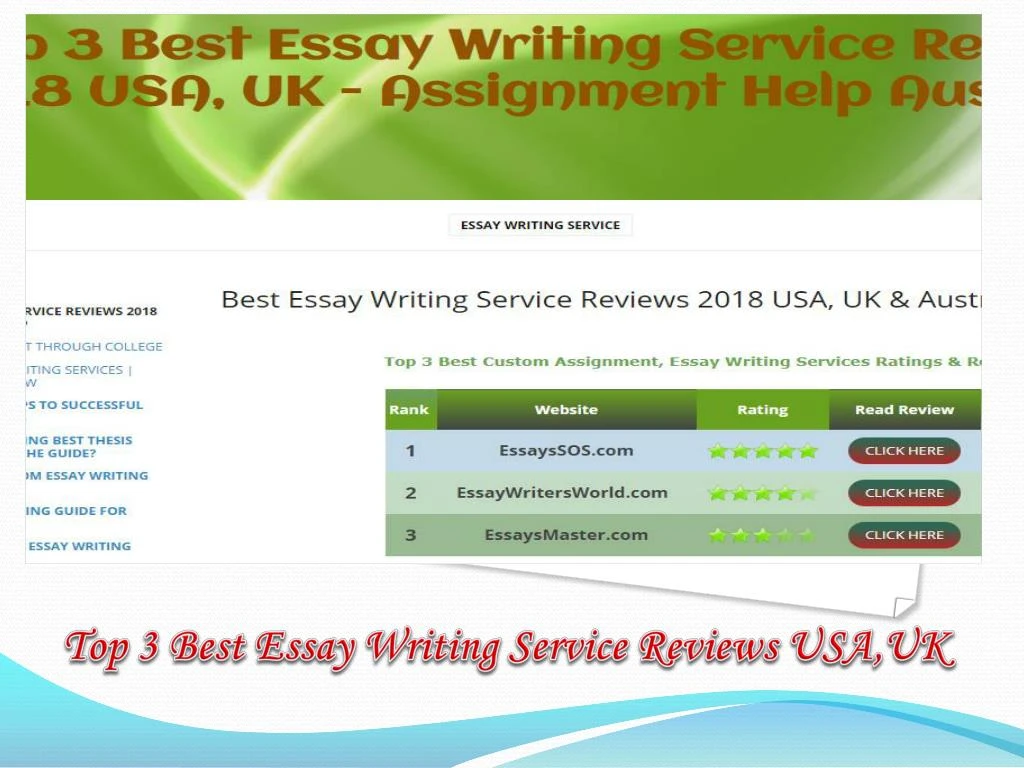 top 3 best essay writing service reviews usa uk