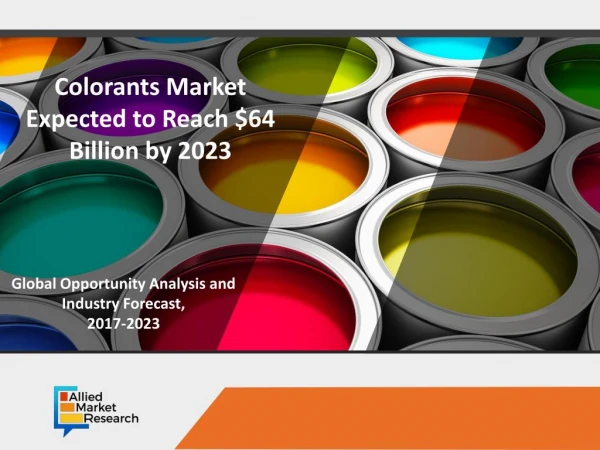 Tools and Knowledge Sharing to Drive Colorants Market Success