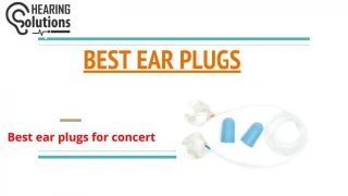 Best ear plugs for concert