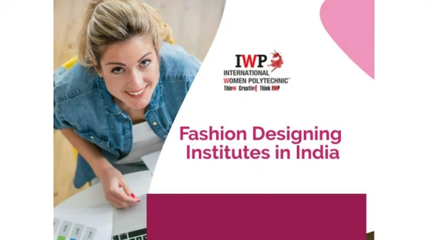Best Fashion Designing Institutes in India