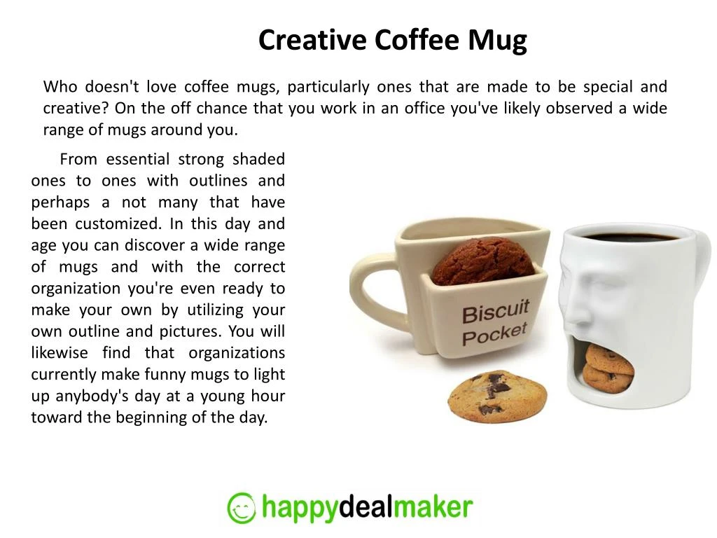 creative coffee mug