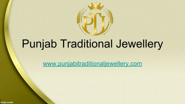 Punjabi Bridal Jewellery