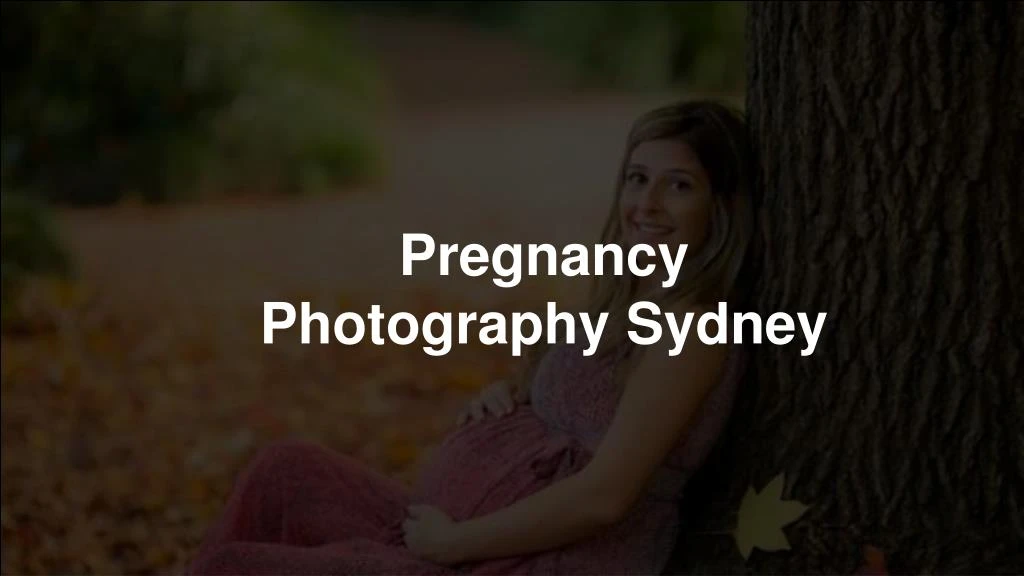 pregnancy photography sydney