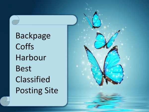 Backpage Coffs Harbour Best Classified Posting Site